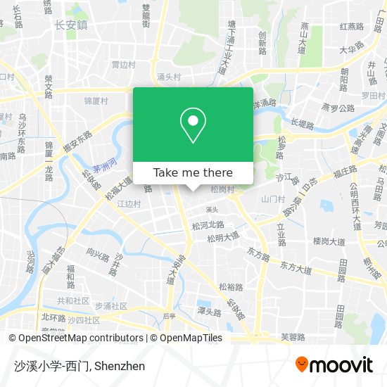 沙溪小学-西门 map