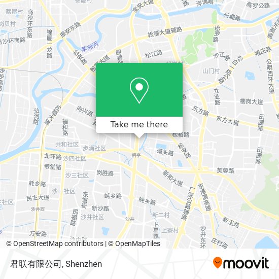 君联有限公司 map