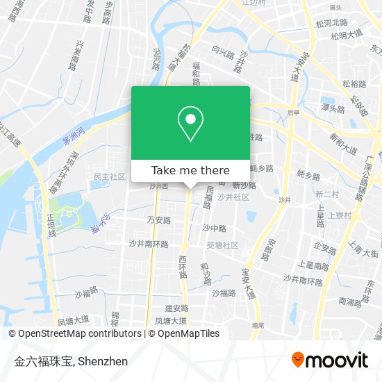 金六福珠宝 map