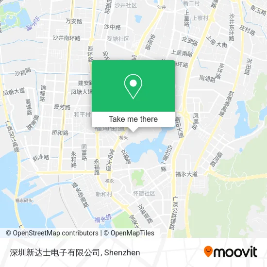深圳新达士电子有限公司 map
