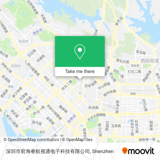 深圳市前海睿航视通电子科技有限公司 map