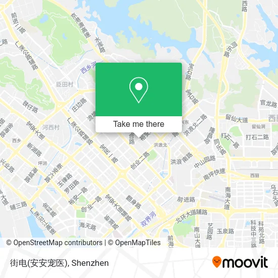 街电(安安宠医) map