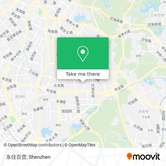 东佳百货 map