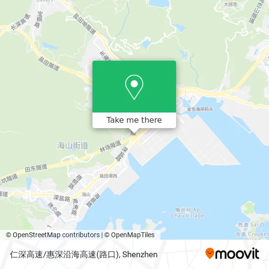仁深高速/惠深沿海高速(路口) map