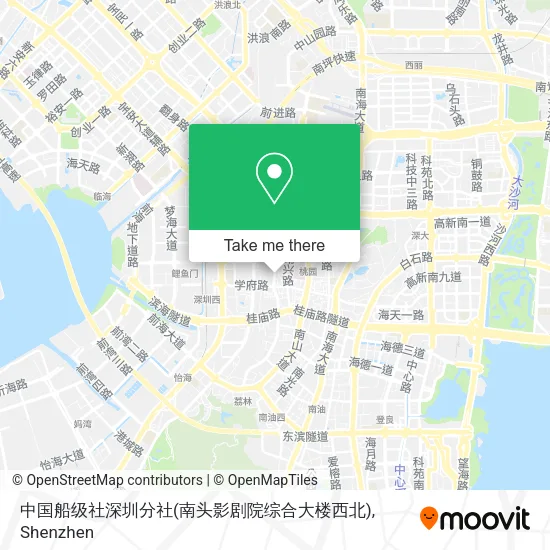 中国船级社深圳分社(南头影剧院综合大楼西北) map