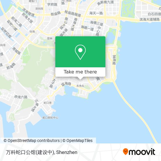 万科蛇口公馆(建设中) map