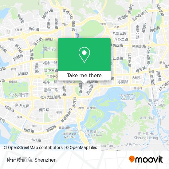 孙记粉面店 map