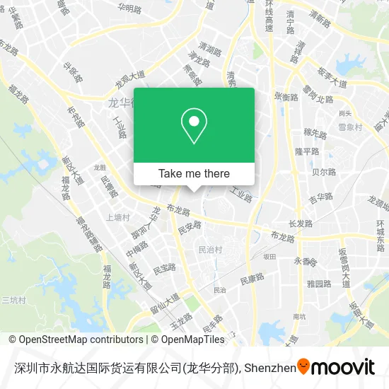 深圳市永航达国际货运有限公司(龙华分部) map