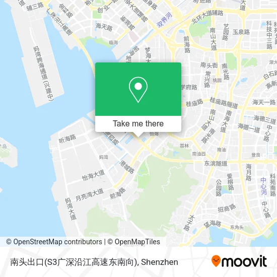 南头出口(S3广深沿江高速东南向) map