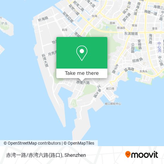 赤湾一路/赤湾六路(路口) map