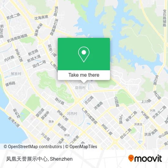 凤凰天誉展示中心 map