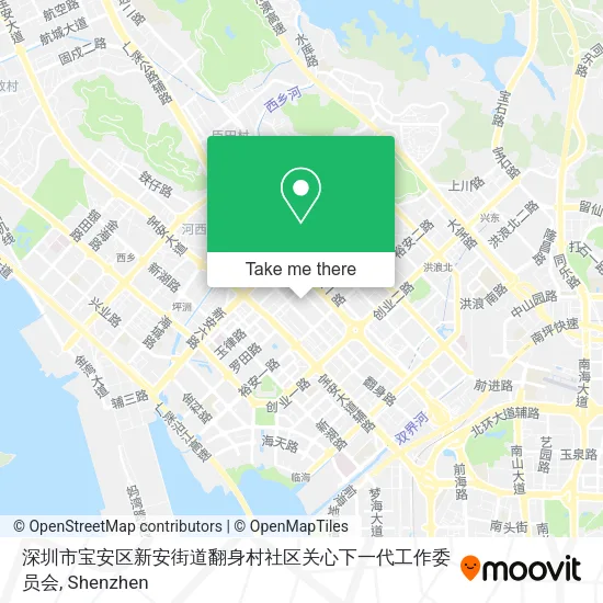 深圳市宝安区新安街道翻身村社区关心下一代工作委员会 map