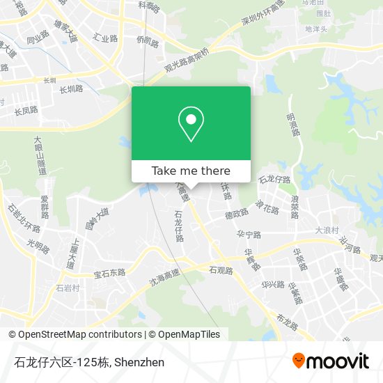 石龙仔六区-125栋 map