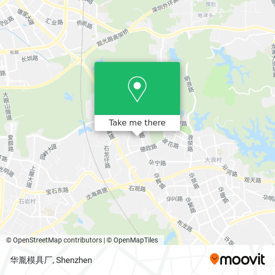 华胤模具厂 map