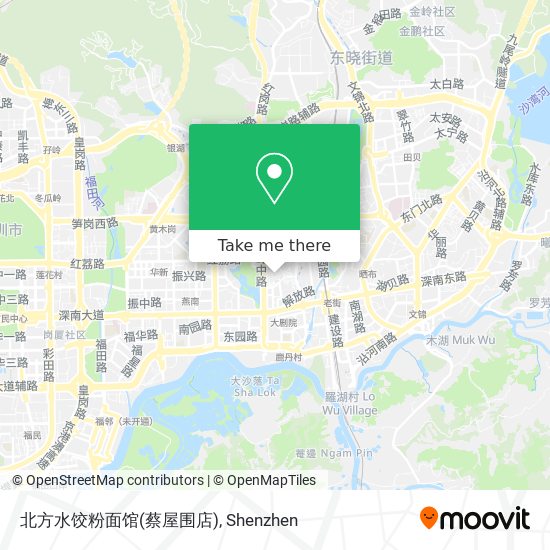 北方水饺粉面馆(蔡屋围店) map