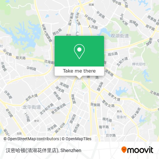 汉密哈顿(清湖花伴里店) map