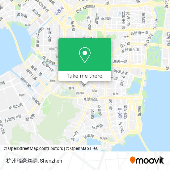 杭州瑞豪丝绸 map