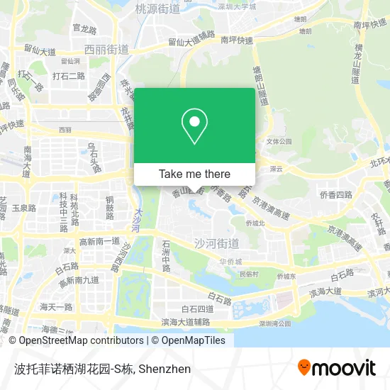 波托菲诺栖湖花园-S栋 map
