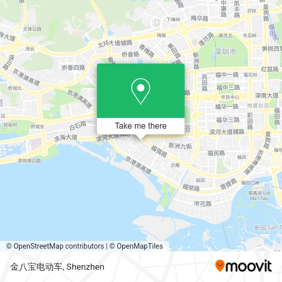 金八宝电动车 map