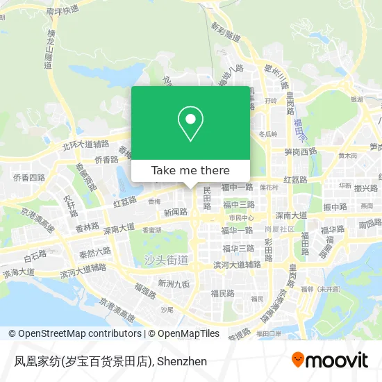 凤凰家纺(岁宝百货景田店) map