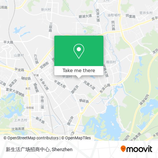 新生活广场招商中心 map