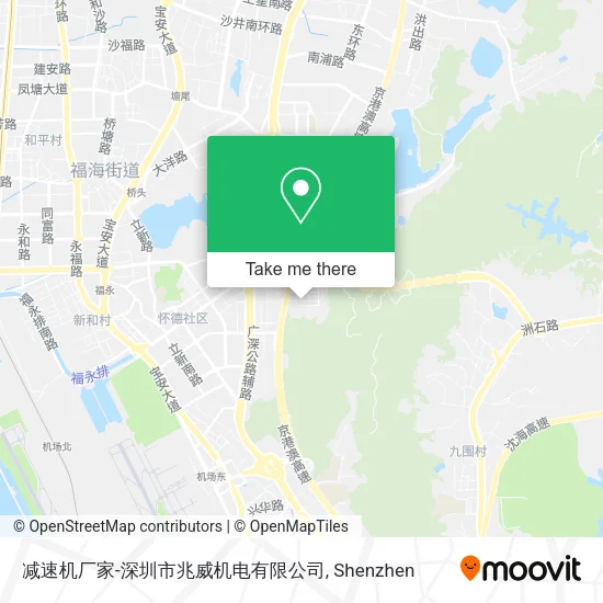 减速机厂家-深圳市兆威机电有限公司 map