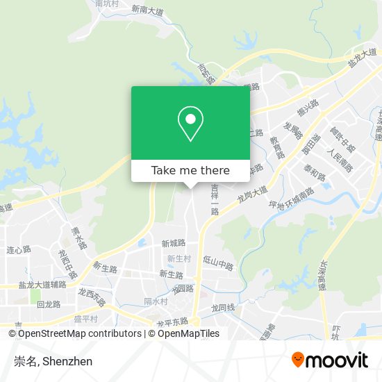 崇名 map