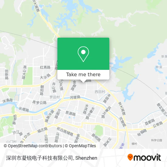 深圳市凝锐电子科技有限公司 map