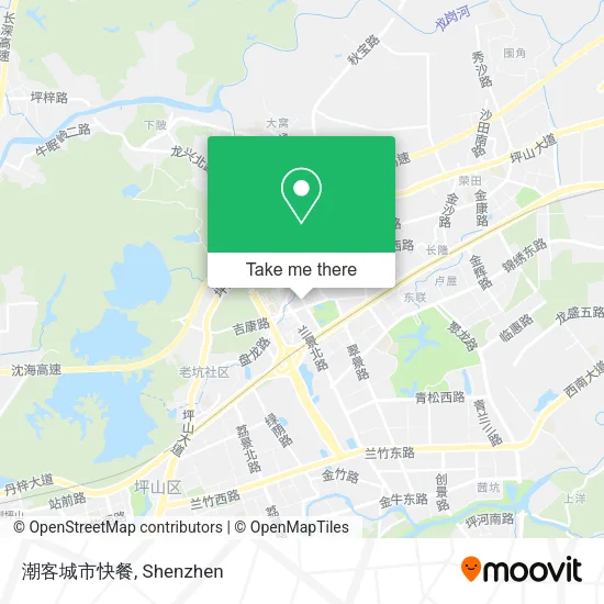 潮客城市快餐 map