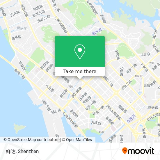 鲜达 map