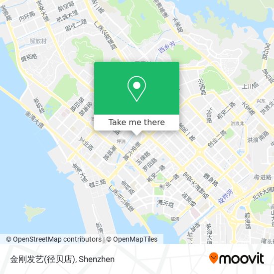 金刚发艺(径贝店) map