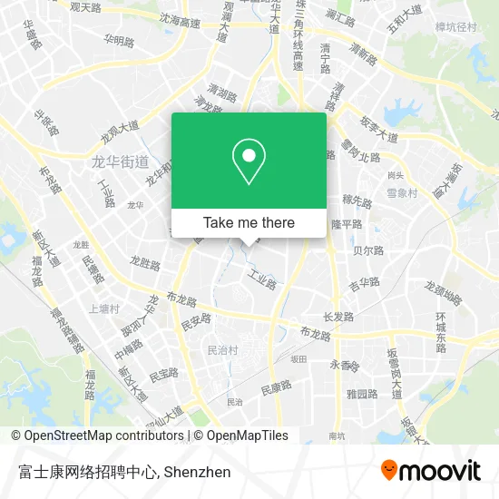 富士康网络招聘中心 map