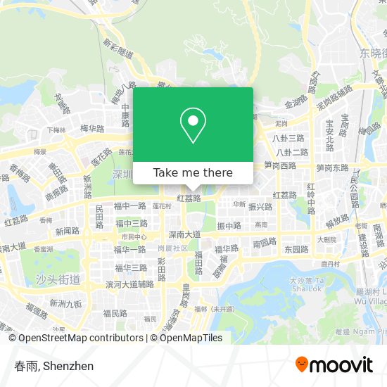 春雨 map