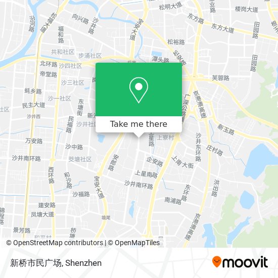 新桥市民广场 map