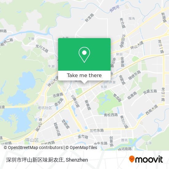 深圳市坪山新区味厨农庄 map