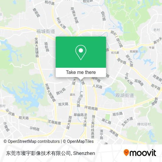 东莞市璨宇影像技术有限公司 map