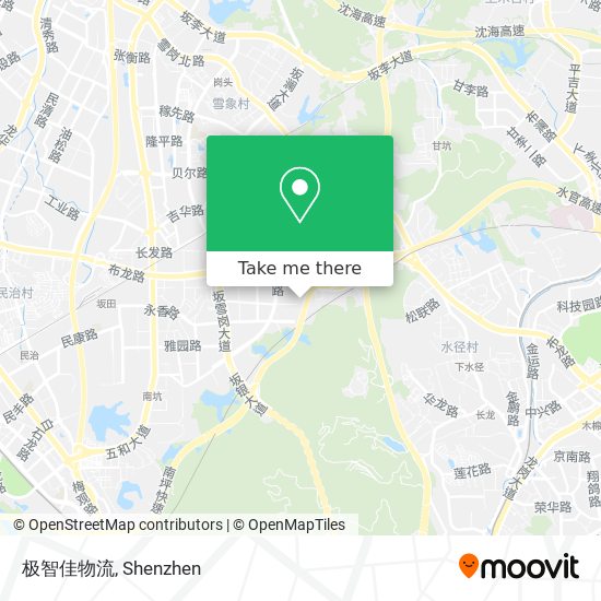 极智佳物流 map