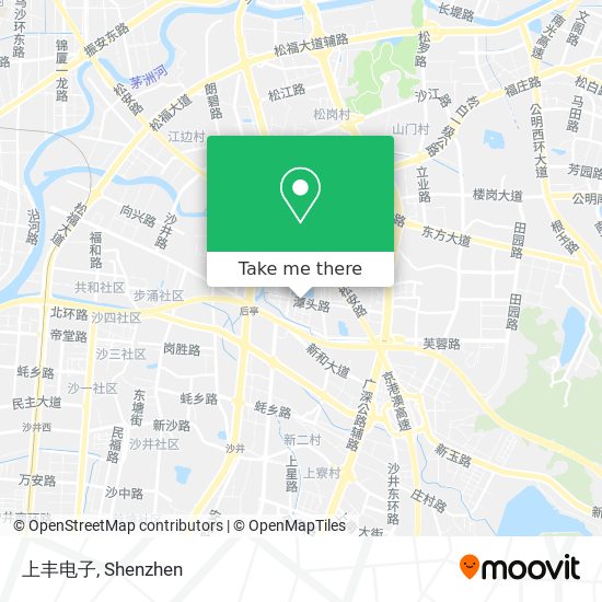 上丰电子 map