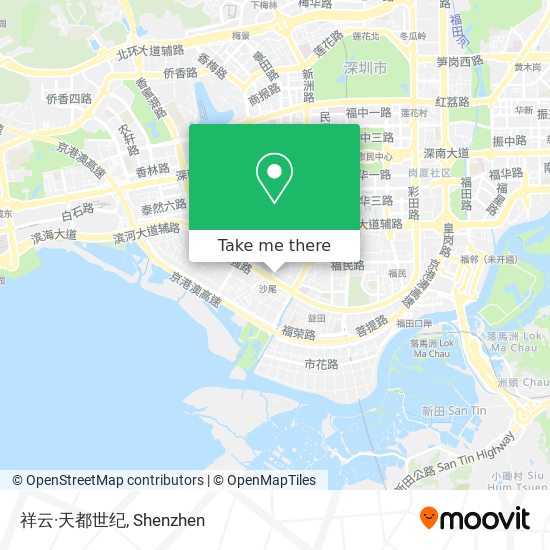 祥云·天都世纪 map