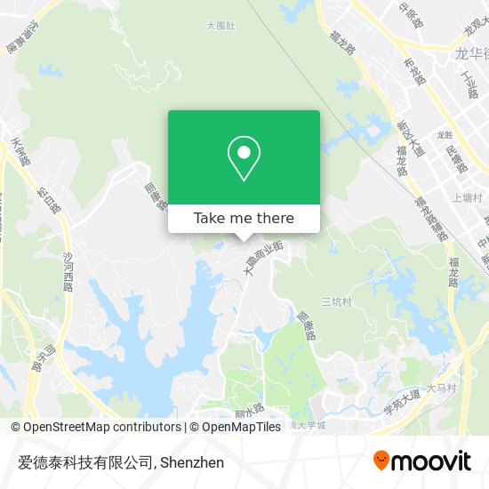 爱德泰科技有限公司 map