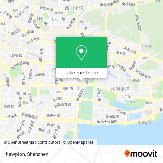 hawpion map