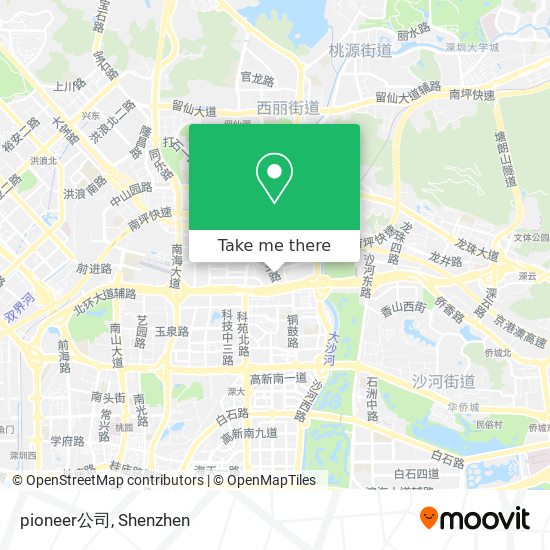 pioneer公司 map