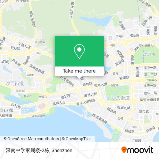 深南中学家属楼-2栋 map