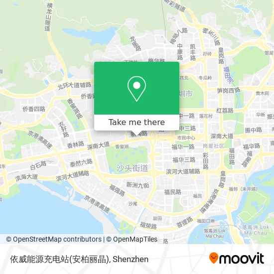 依威能源充电站(安柏丽晶) map