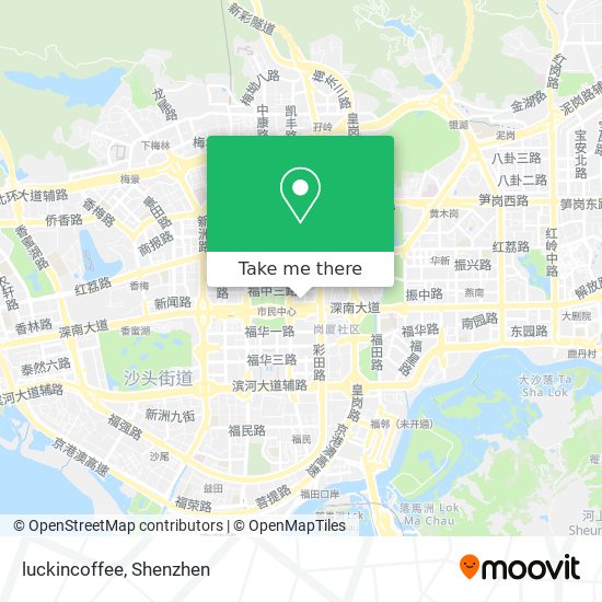 luckincoffee map