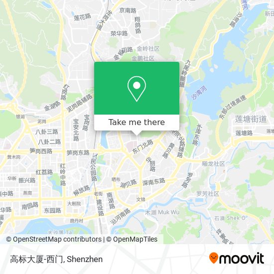 高标大厦-西门 map