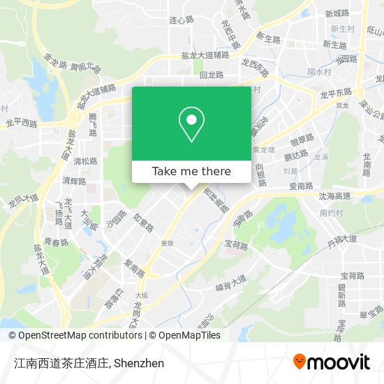 江南西道茶庄酒庄 map