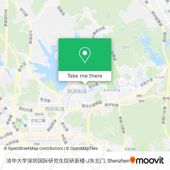 清华大学深圳国际研究生院研新楼-J东北门 map