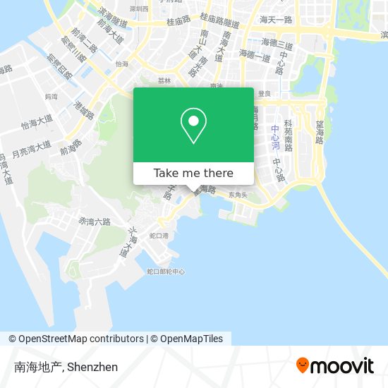 南海地产 map