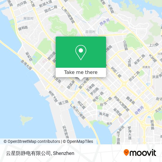 云星防静电有限公司 map